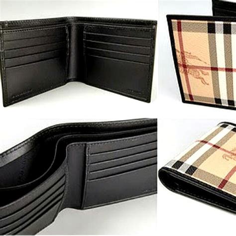 burberry mid camel haymarket wallet|Burberry men's bifold wallet.